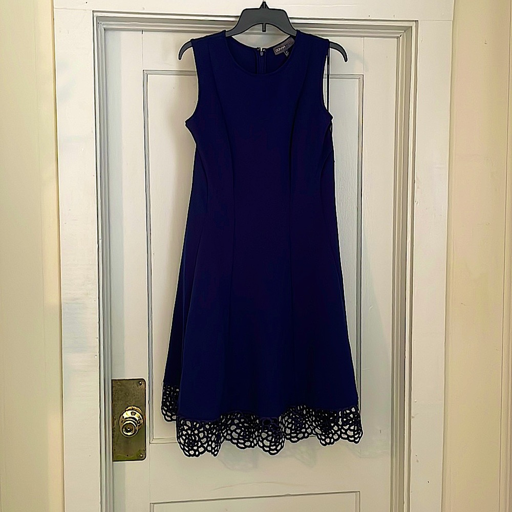 Spring Navy blue Dress